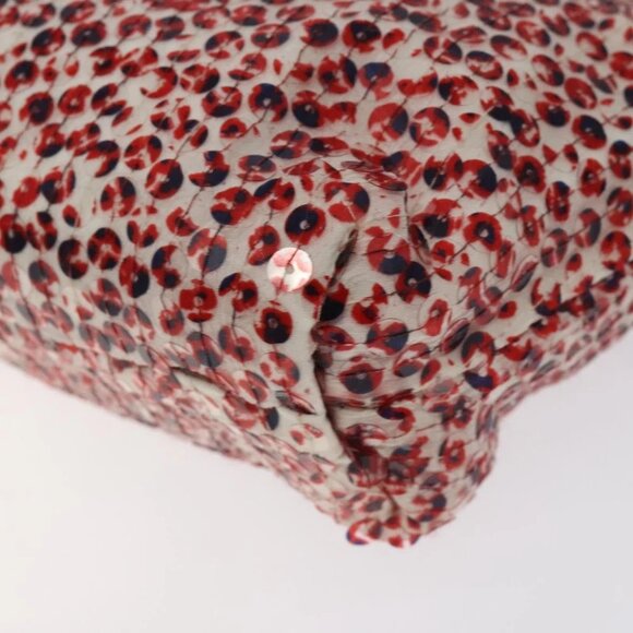 PRADA Shoulder Bag Sequin Red Auth 127445V - Picture 3 of 15